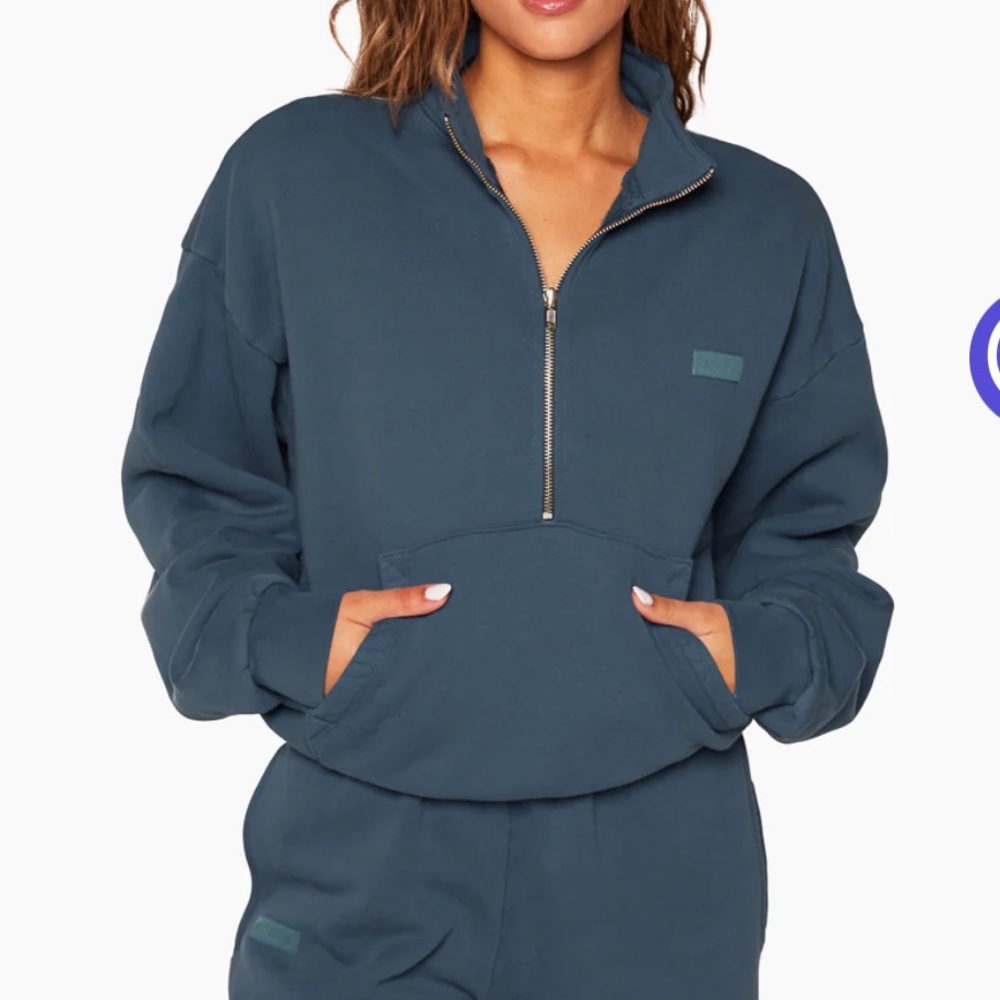 NWOT Set Active Half Zip/Shorts Set